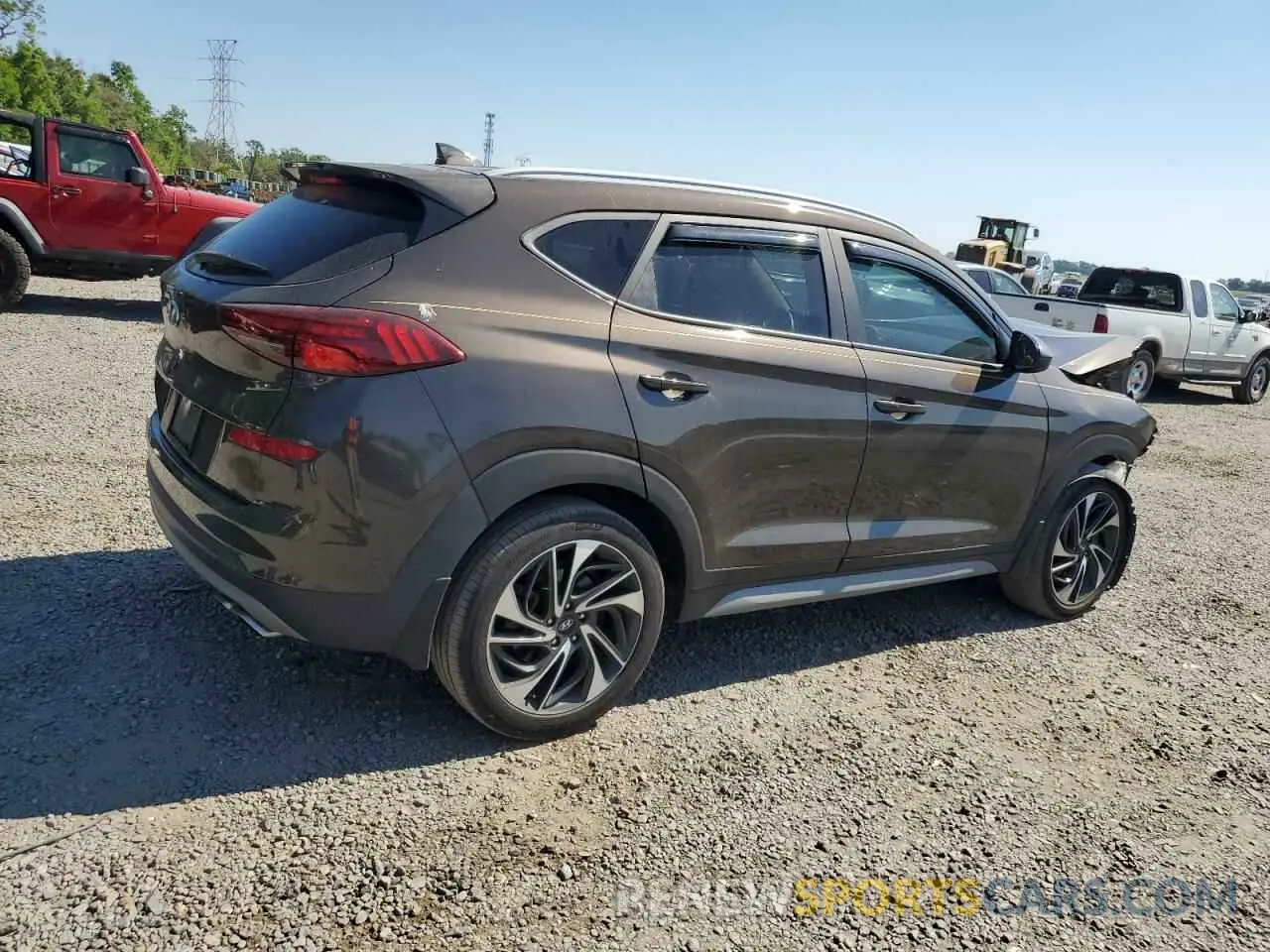 3 Photograph of a damaged car KM8J33AL6LU189882 HYUNDAI TUCSON 2020