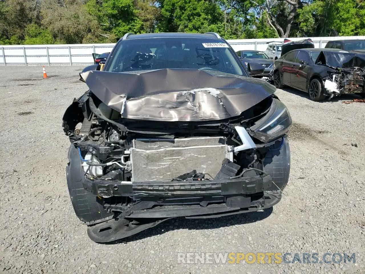 5 Photograph of a damaged car KM8J33AL6LU189882 HYUNDAI TUCSON 2020