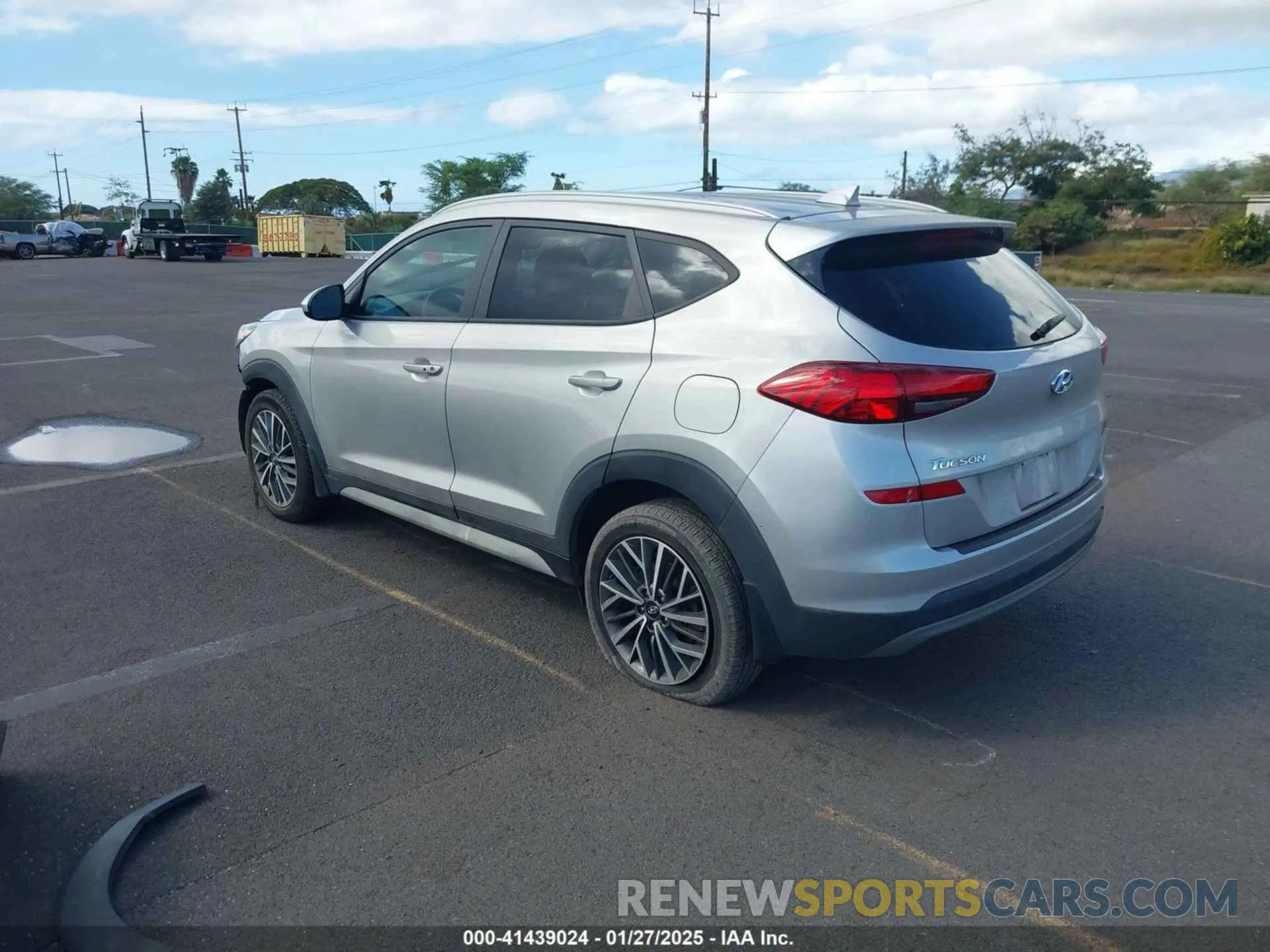 3 Фотография поврежденного автомобиля KM8J33AL7LU214725 HYUNDAI TUCSON 2020