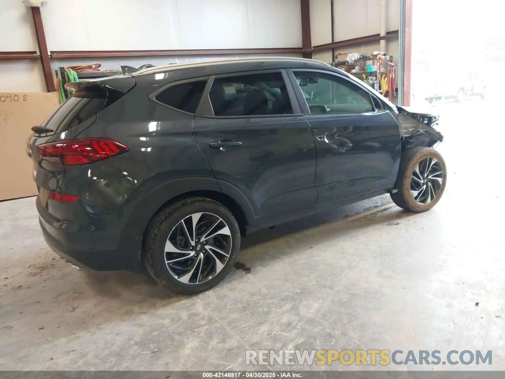 4 Photograph of a damaged car KM8J33AL8LU225362 HYUNDAI TUCSON 2020