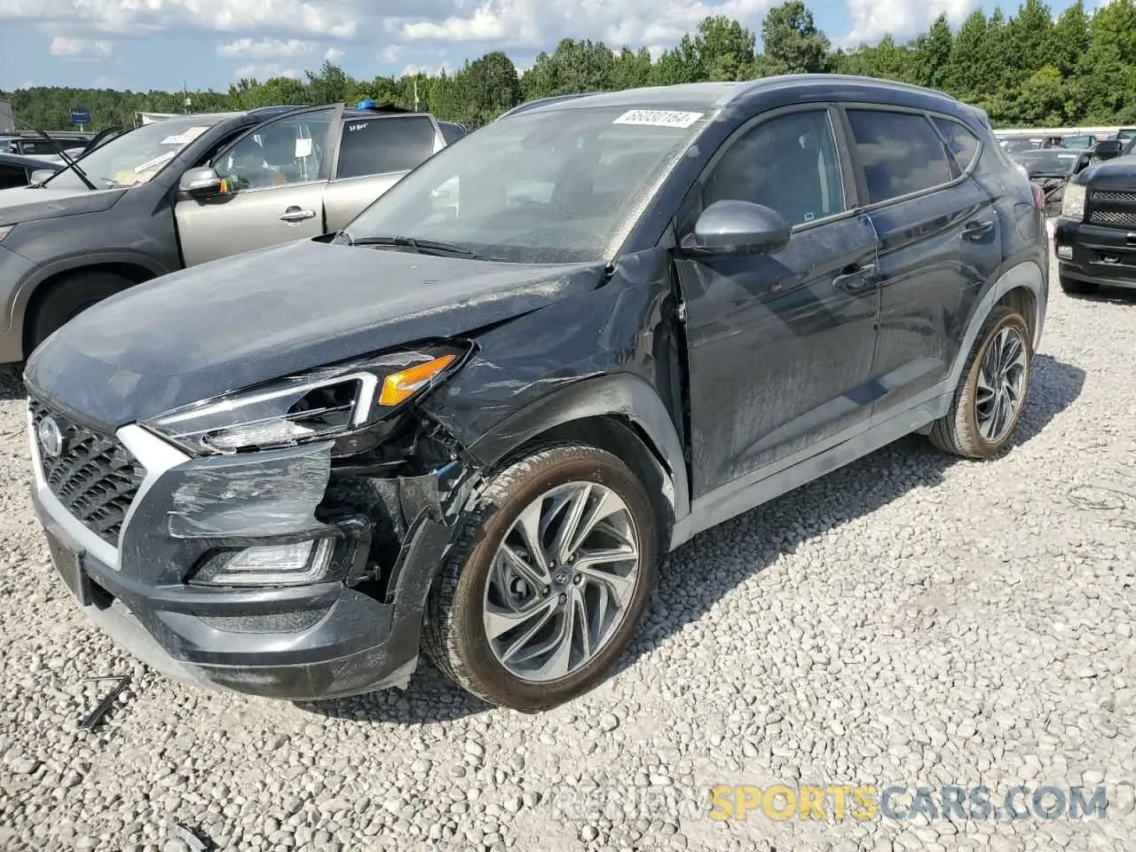 1 Фотография поврежденного автомобиля KM8J33ALXLU175757 HYUNDAI TUCSON 2020