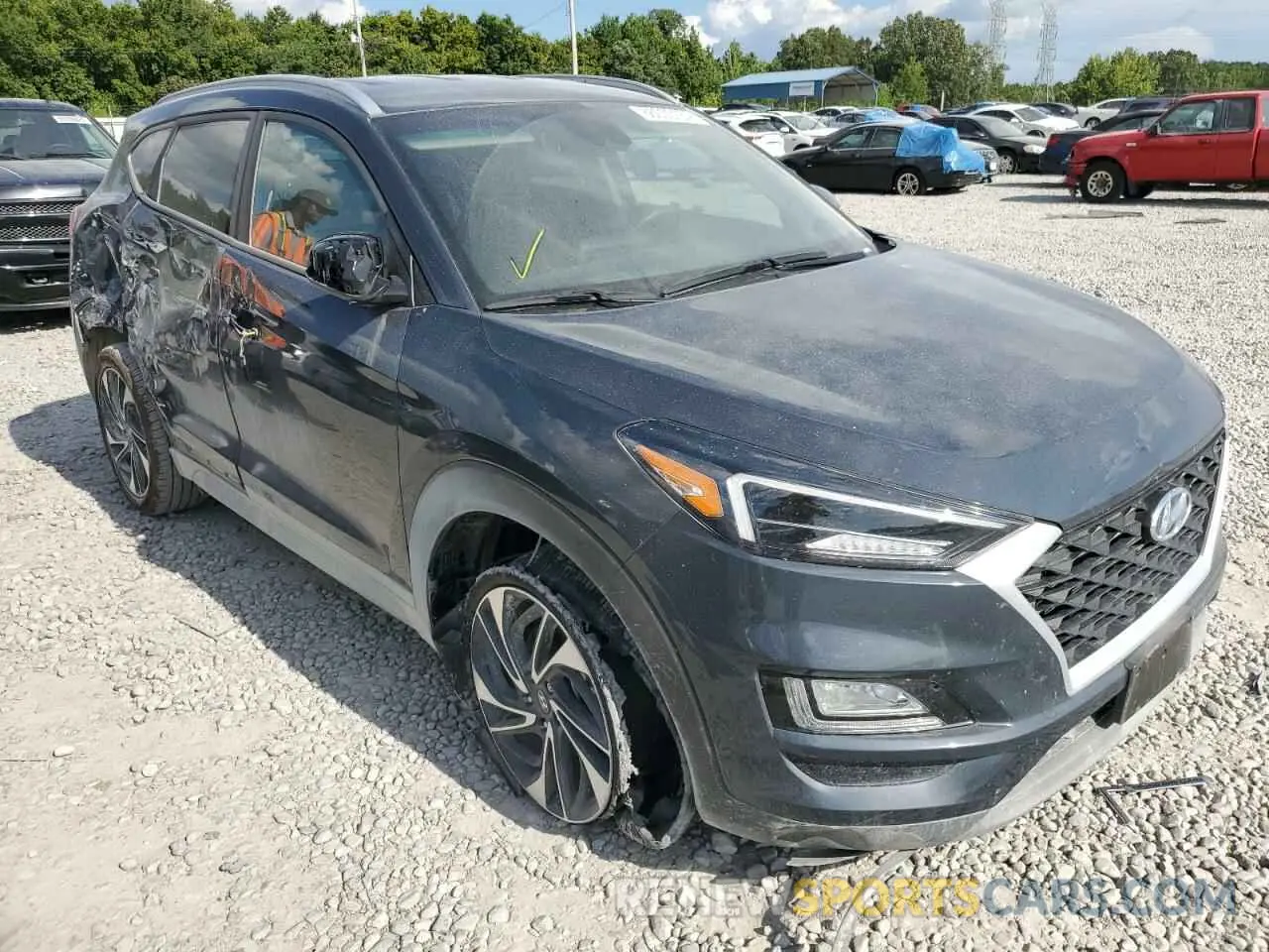 4 Фотография поврежденного автомобиля KM8J33ALXLU175757 HYUNDAI TUCSON 2020