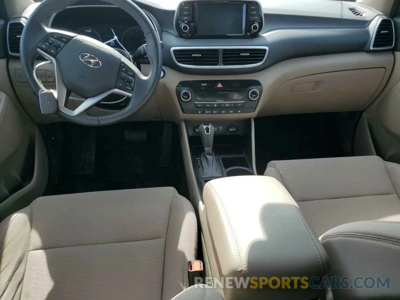 8 Фотография поврежденного автомобиля KM8J33ALXLU175757 HYUNDAI TUCSON 2020