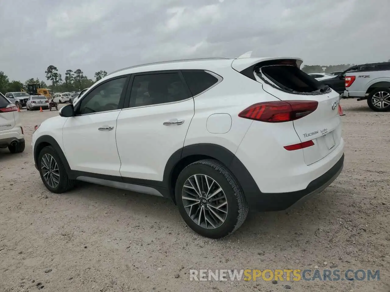 2 Фотография поврежденного автомобиля KM8J33ALXLU259416 HYUNDAI TUCSON 2020