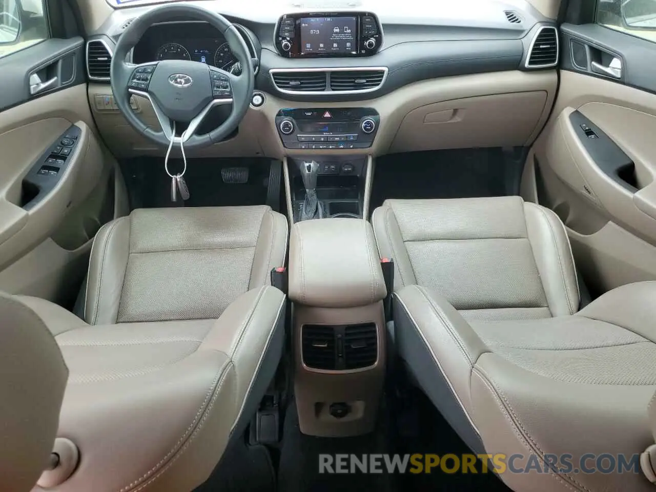 8 Фотография поврежденного автомобиля KM8J33ALXLU259416 HYUNDAI TUCSON 2020