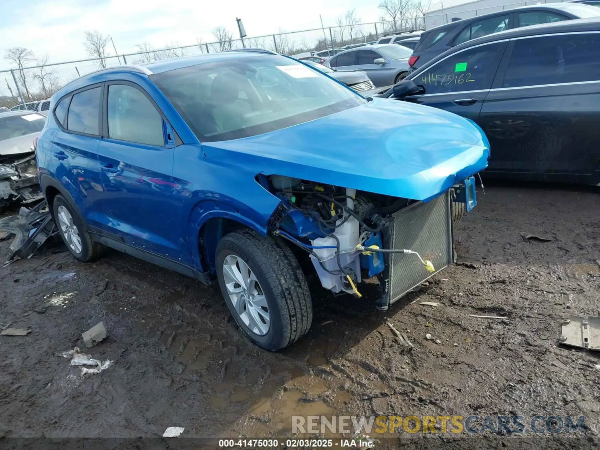 1 Фотография поврежденного автомобиля KM8J3CA40LU086823 HYUNDAI TUCSON 2020