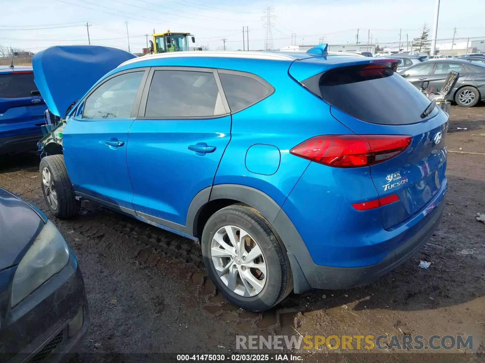 3 Фотография поврежденного автомобиля KM8J3CA40LU086823 HYUNDAI TUCSON 2020