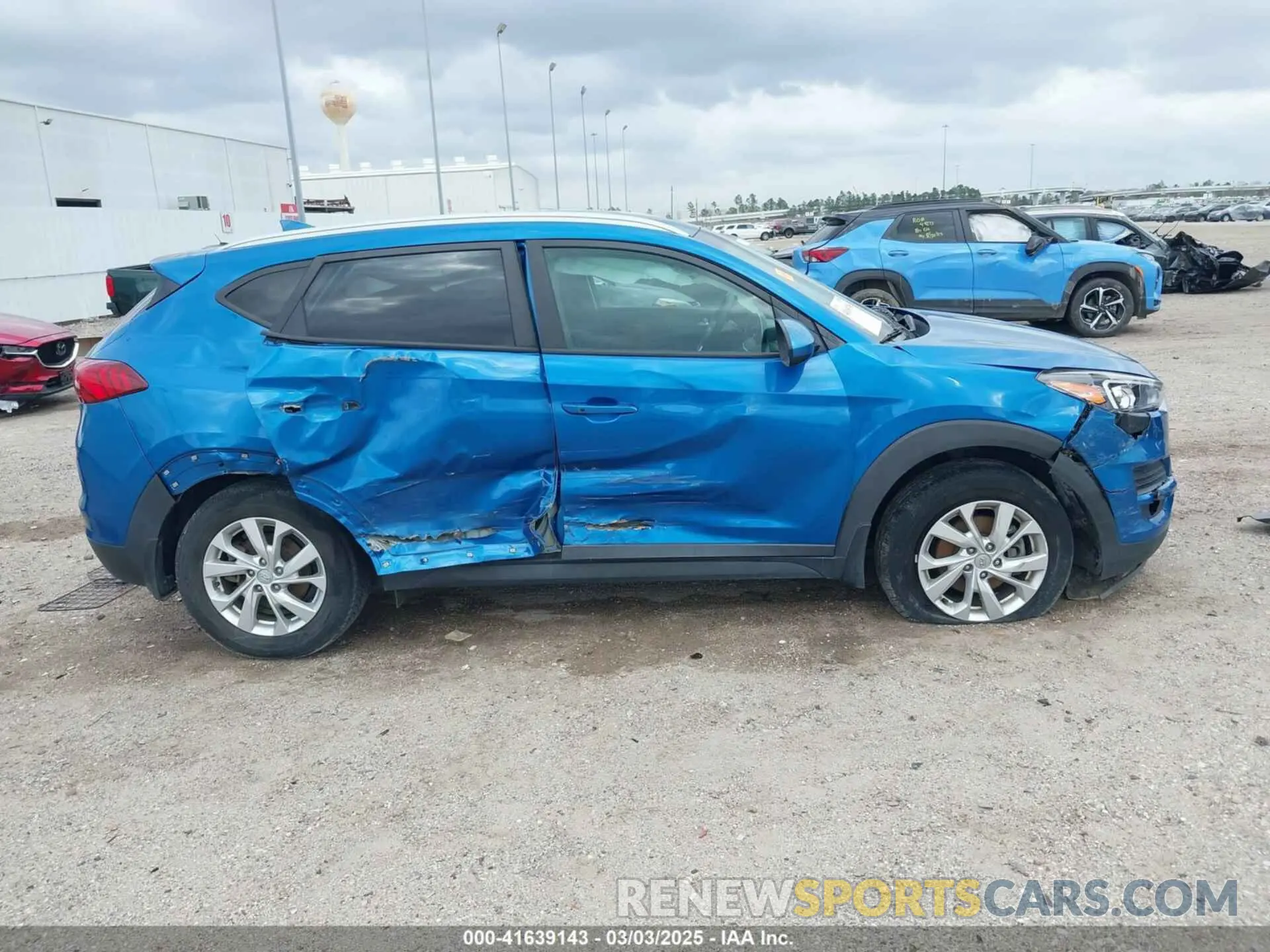 13 Photograph of a damaged car KM8J3CA40LU232847 HYUNDAI TUCSON 2020