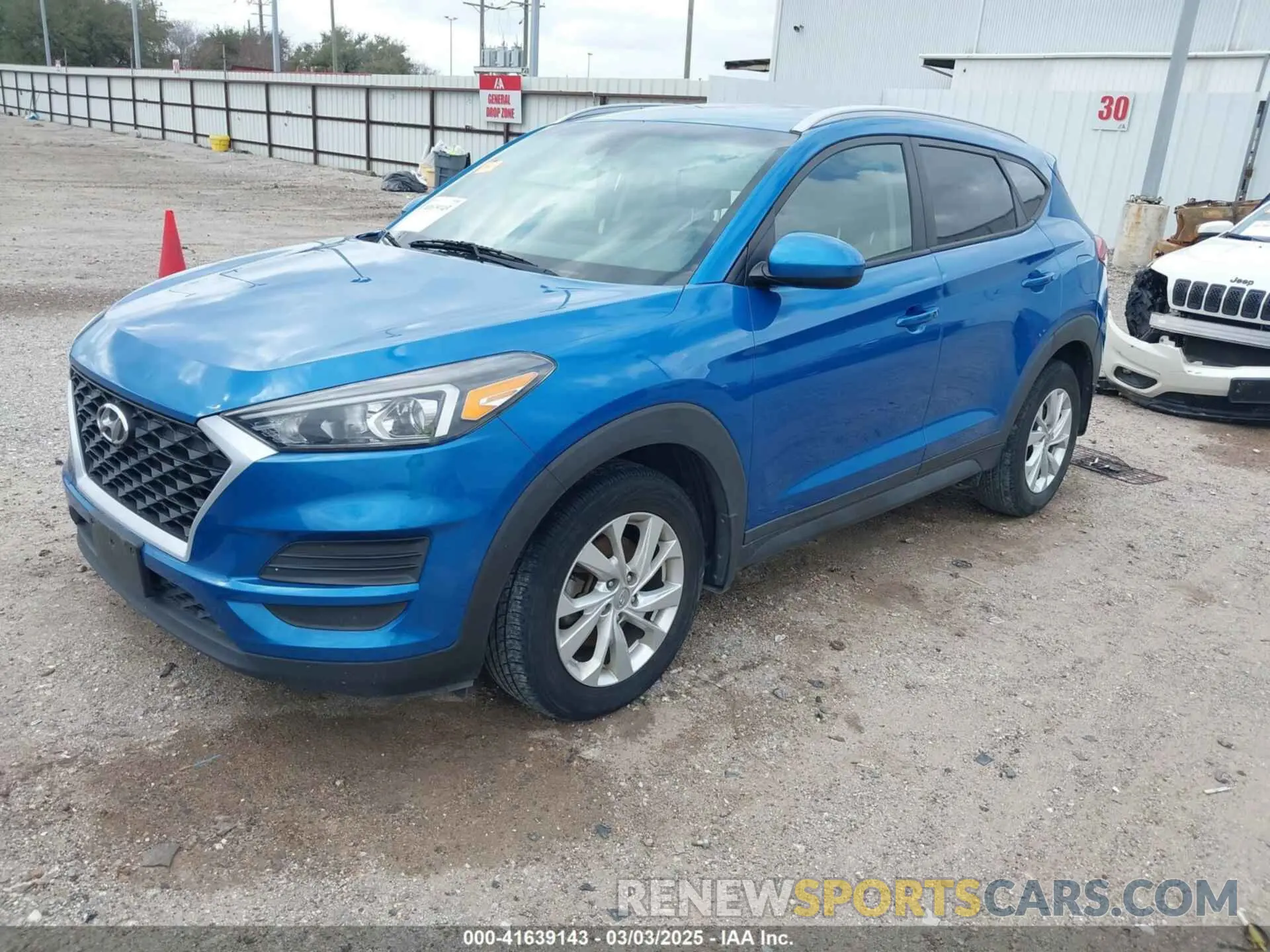 2 Photograph of a damaged car KM8J3CA40LU232847 HYUNDAI TUCSON 2020