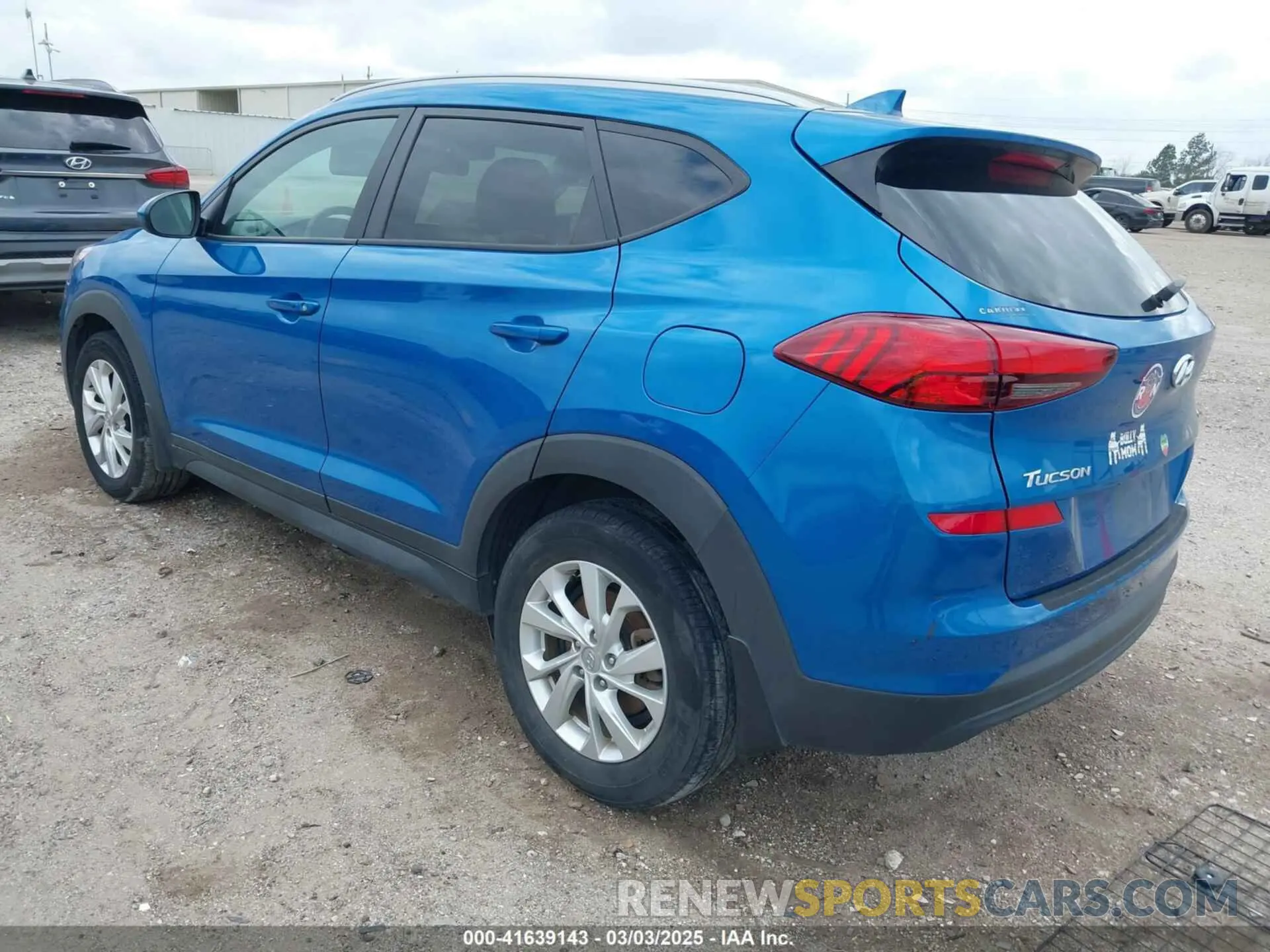 3 Photograph of a damaged car KM8J3CA40LU232847 HYUNDAI TUCSON 2020
