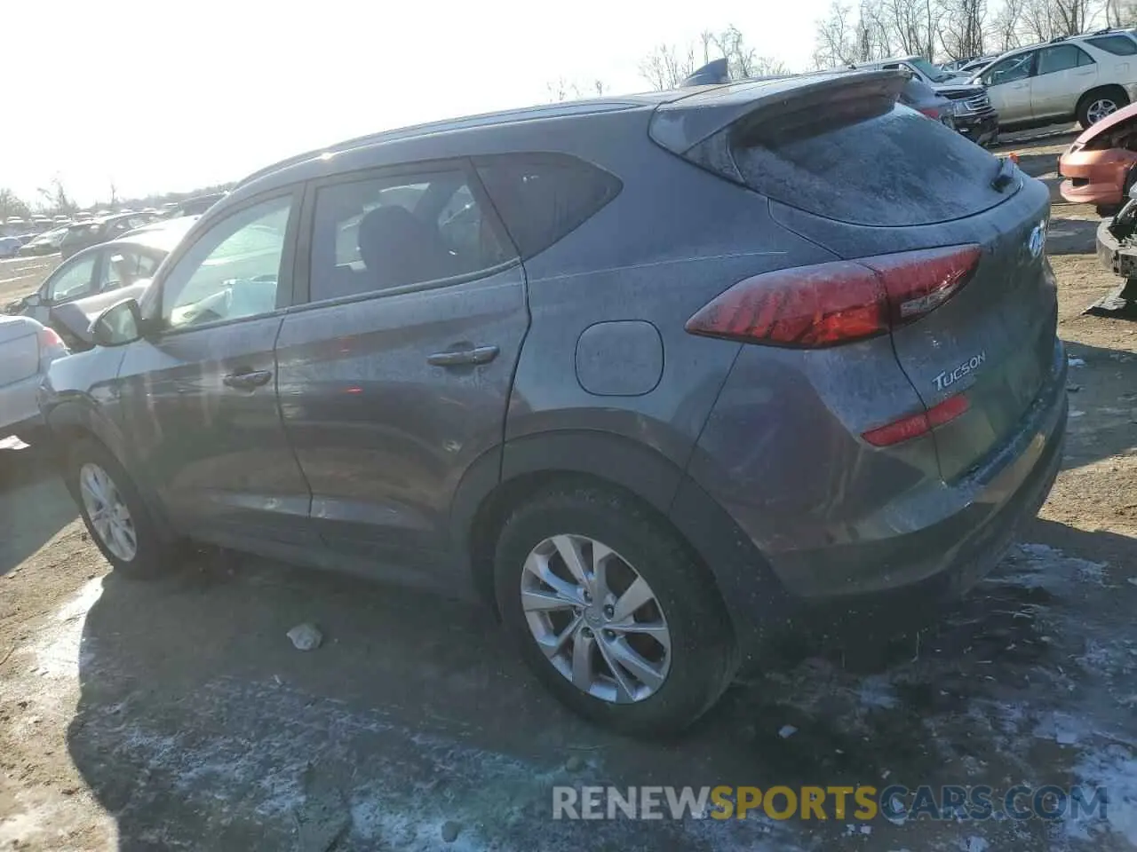 2 Photograph of a damaged car KM8J3CA41LU135284 HYUNDAI TUCSON 2020