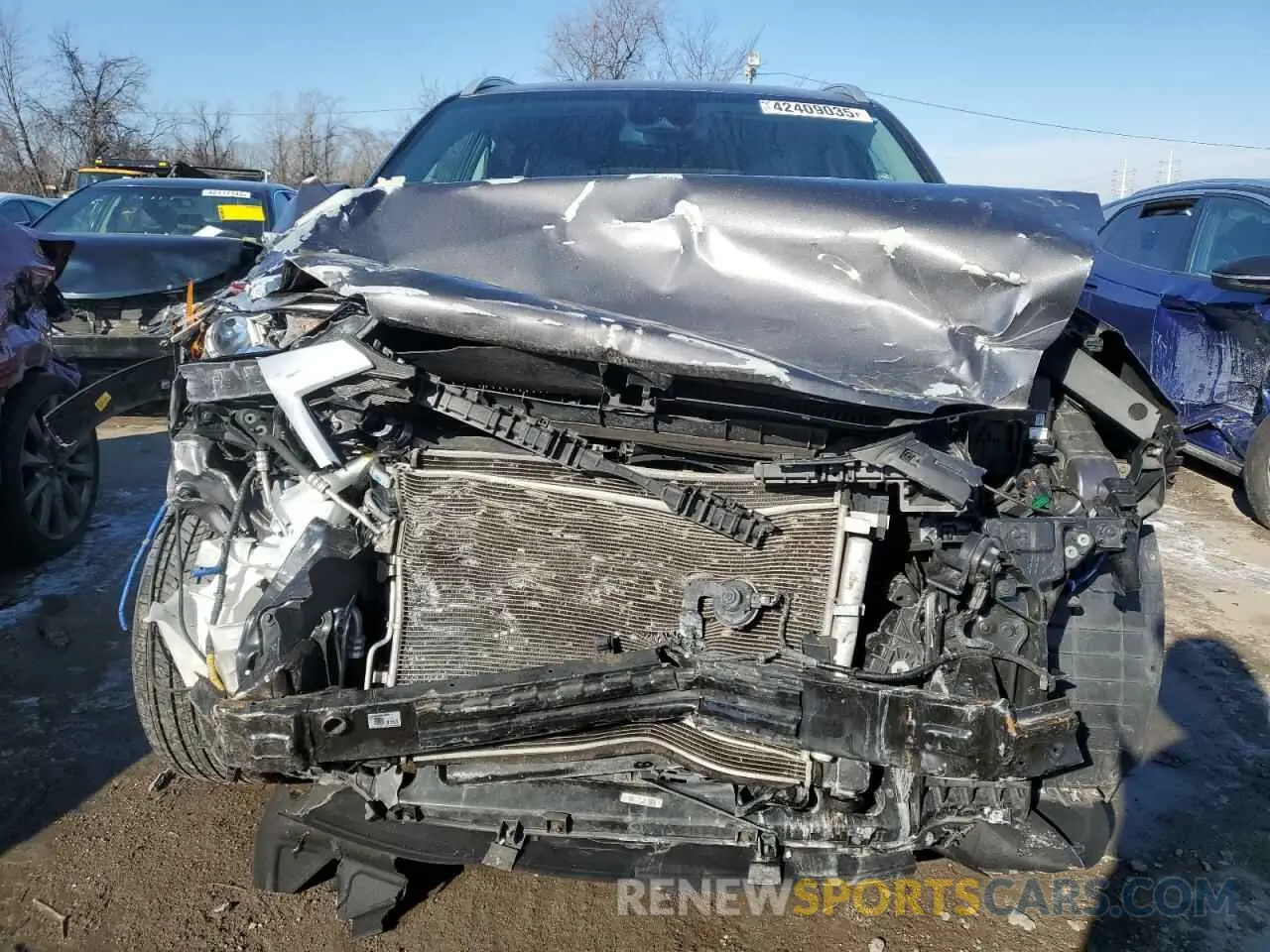 5 Photograph of a damaged car KM8J3CA41LU135284 HYUNDAI TUCSON 2020