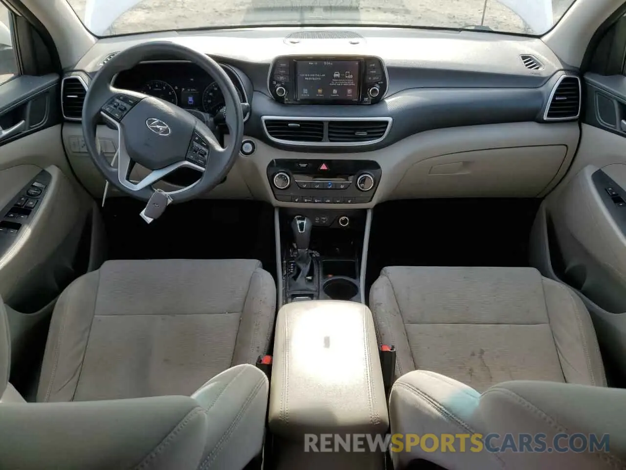 8 Фотография поврежденного автомобиля KM8J3CA43LU103016 HYUNDAI TUCSON 2020