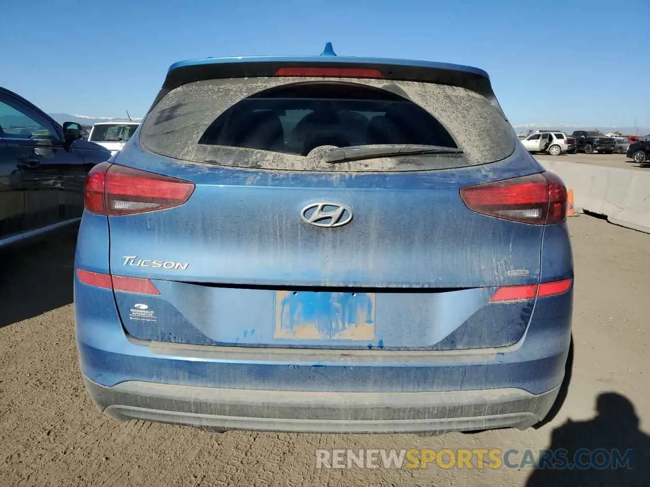 6 Фотография поврежденного автомобиля KM8J3CA44LU170367 HYUNDAI TUCSON 2020