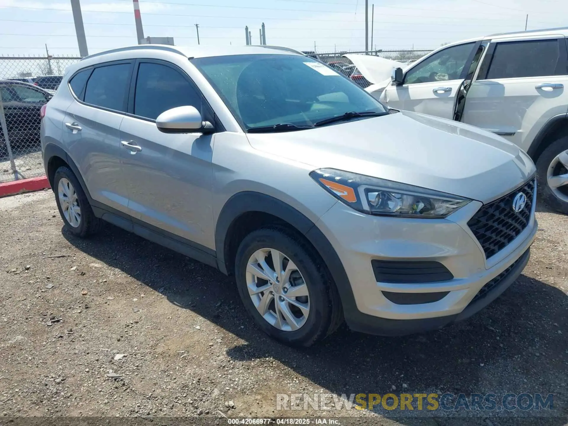1 Photograph of a damaged car KM8J3CA45LU226316 HYUNDAI TUCSON 2020
