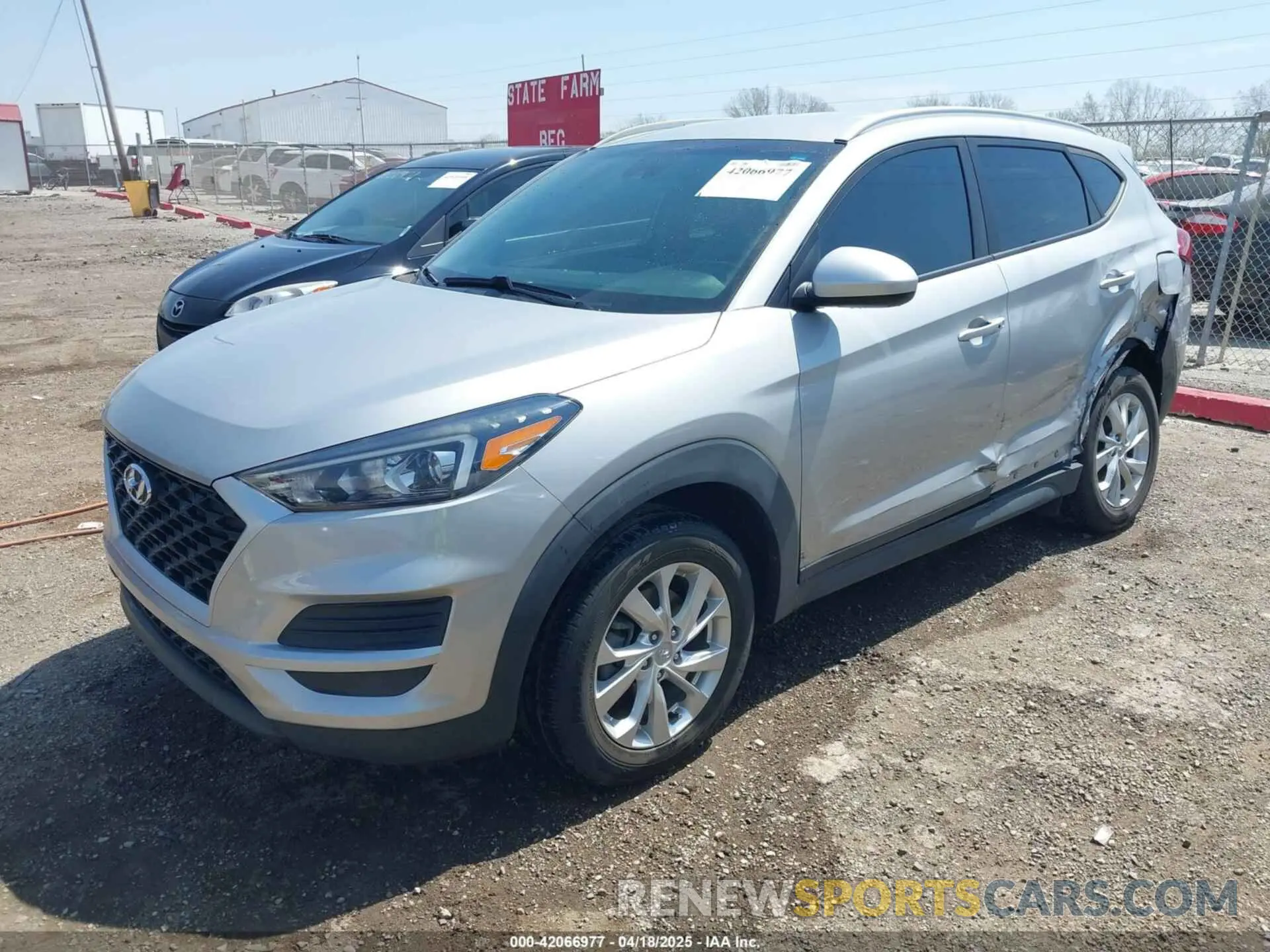 2 Photograph of a damaged car KM8J3CA45LU226316 HYUNDAI TUCSON 2020