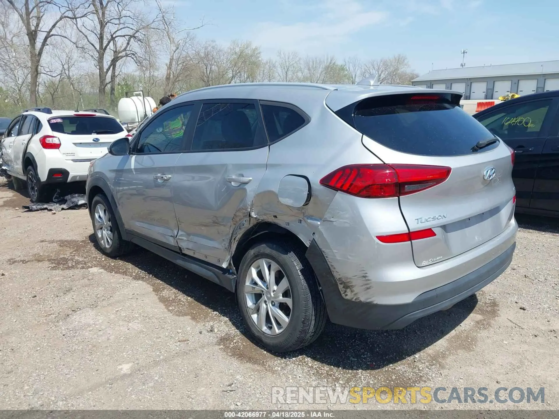 3 Photograph of a damaged car KM8J3CA45LU226316 HYUNDAI TUCSON 2020