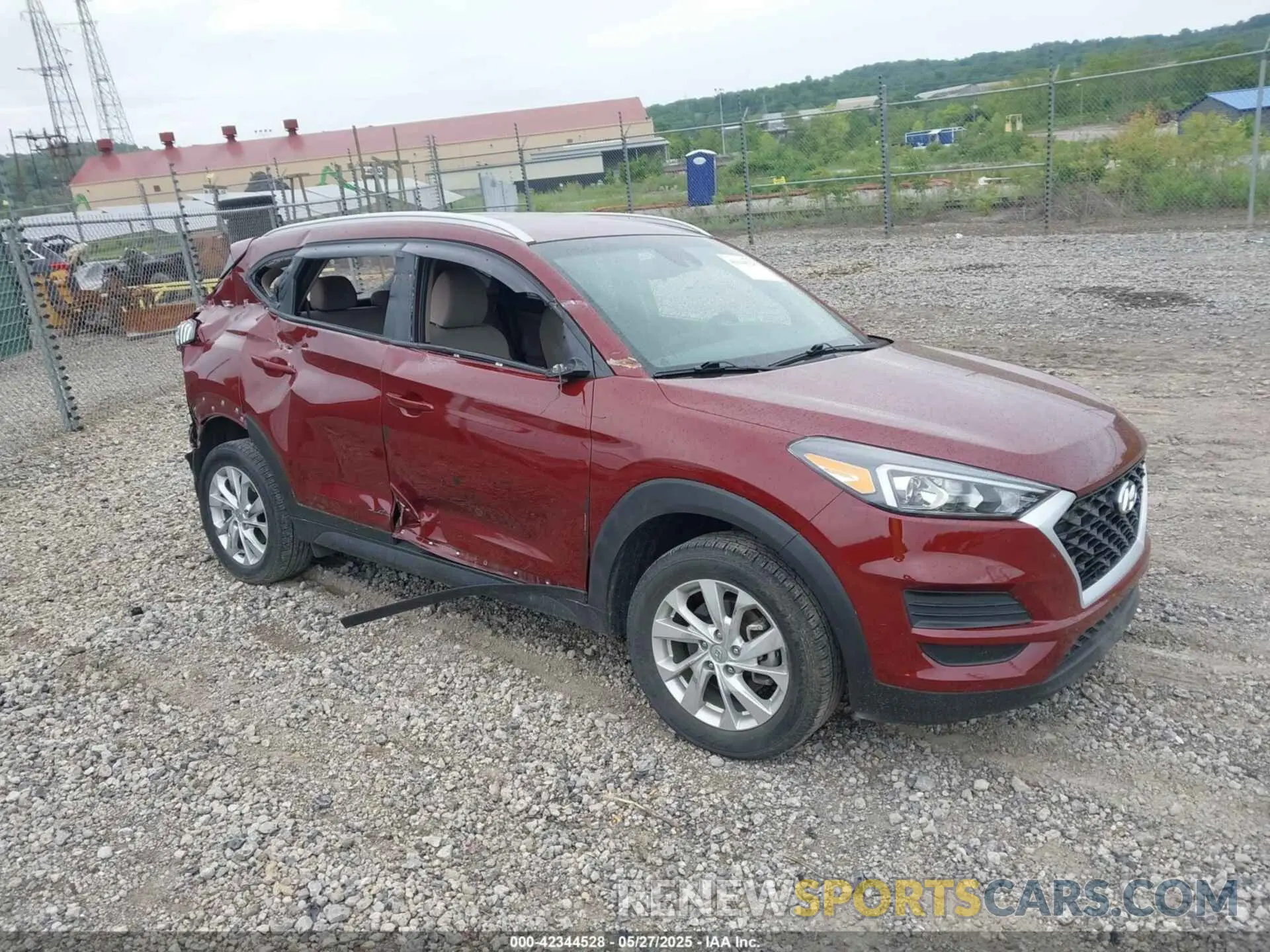 1 Photograph of a damaged car KM8J3CA46LU267571 HYUNDAI TUCSON 2020
