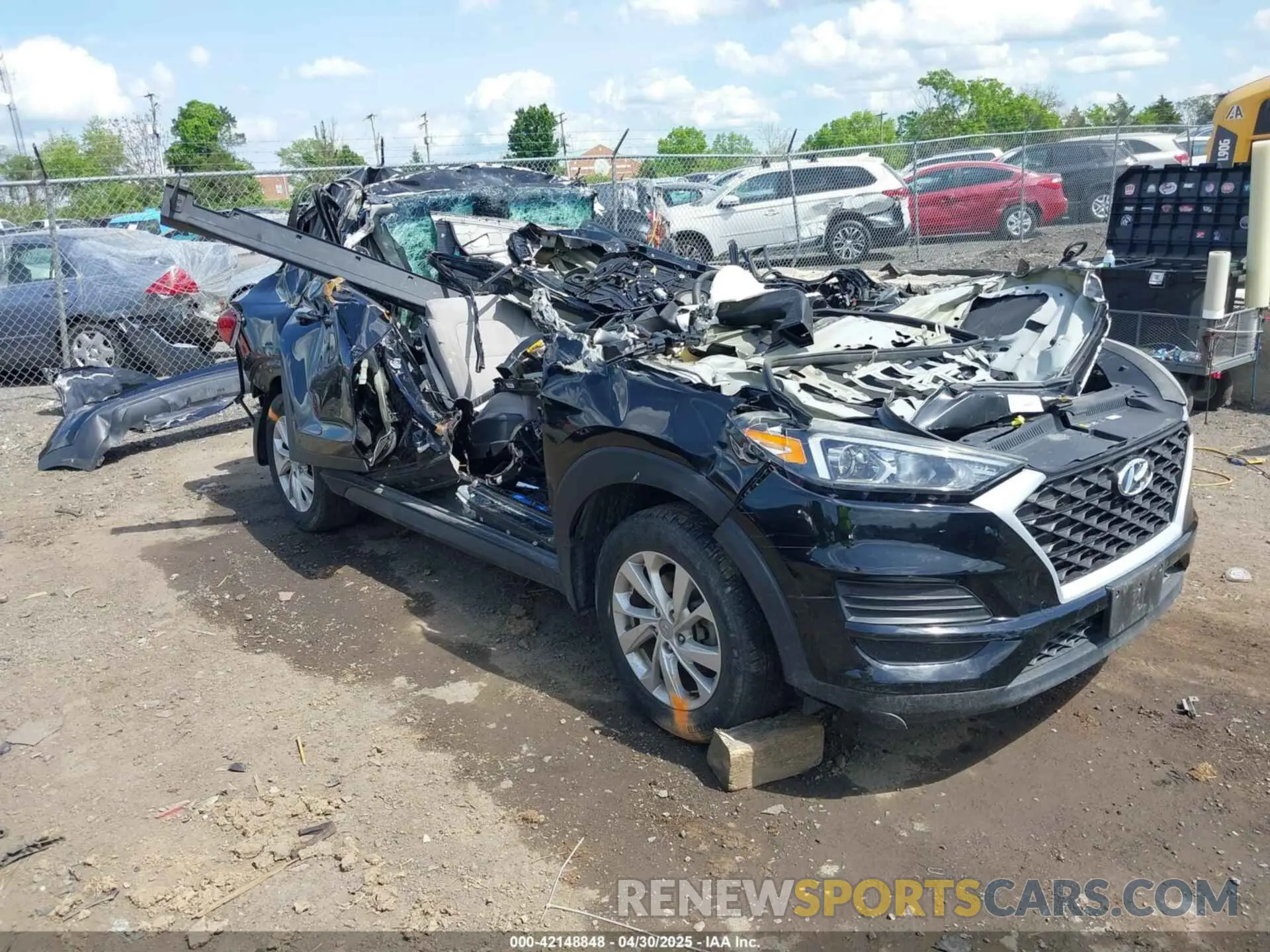 1 Фотография поврежденного автомобиля KM8J3CA47LU084325 HYUNDAI TUCSON 2020