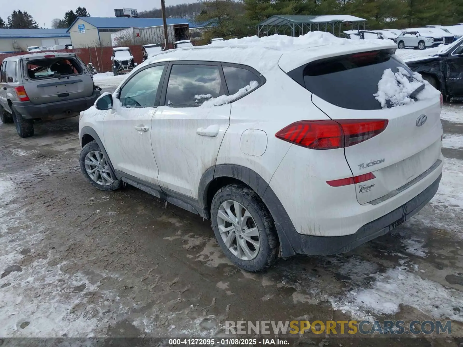 3 Фотография поврежденного автомобиля KM8J3CA47LU105786 HYUNDAI TUCSON 2020