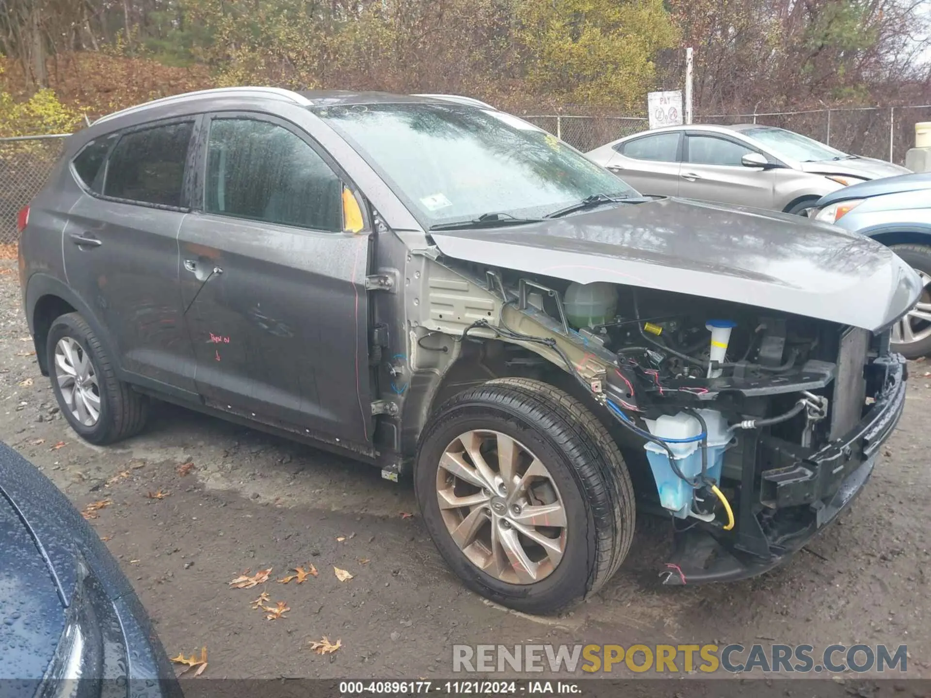 14 Photograph of a damaged car KM8J3CA47LU185963 HYUNDAI TUCSON 2020