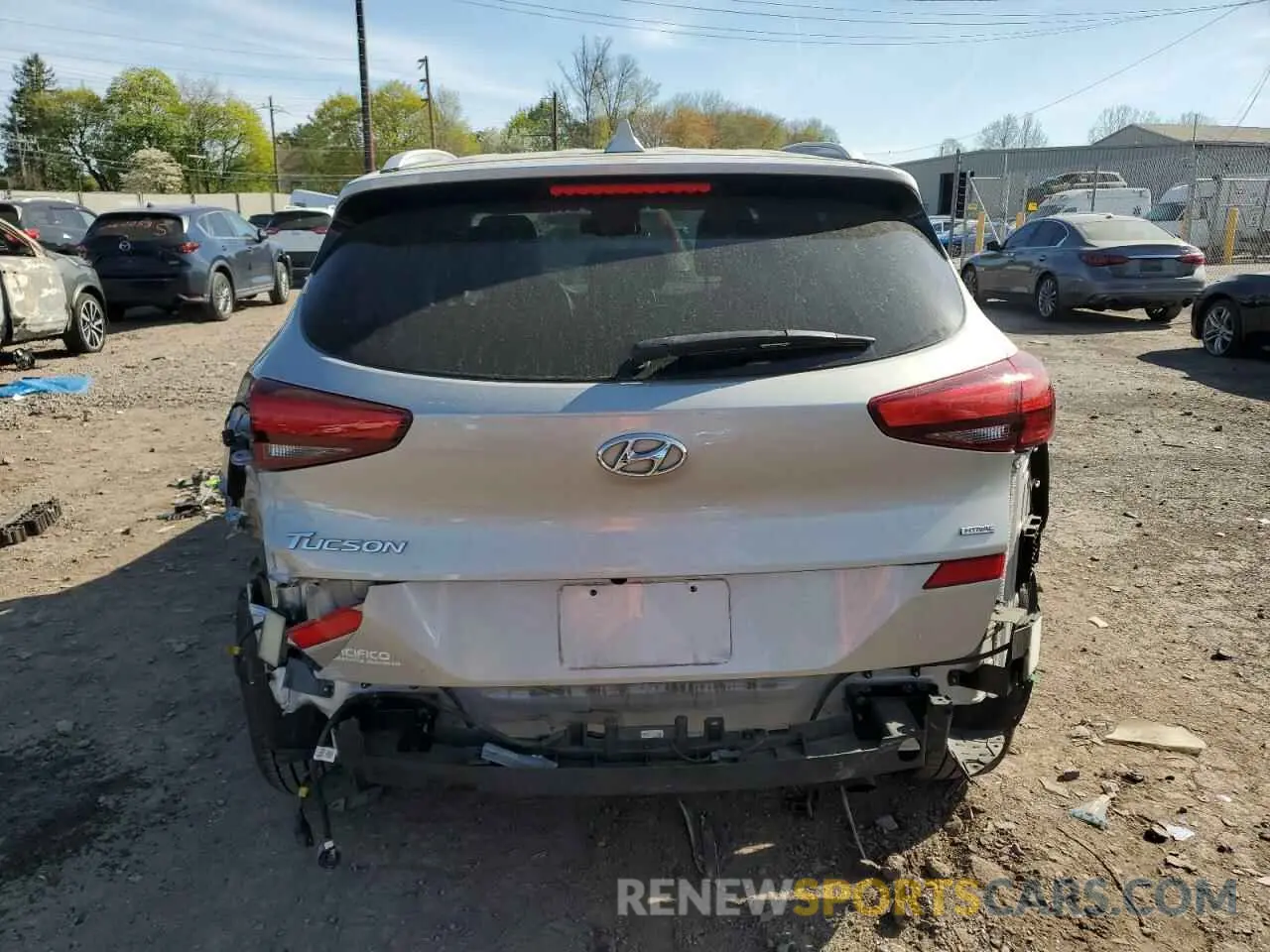 6 Фотография поврежденного автомобиля KM8J3CA48LU136397 HYUNDAI TUCSON 2020