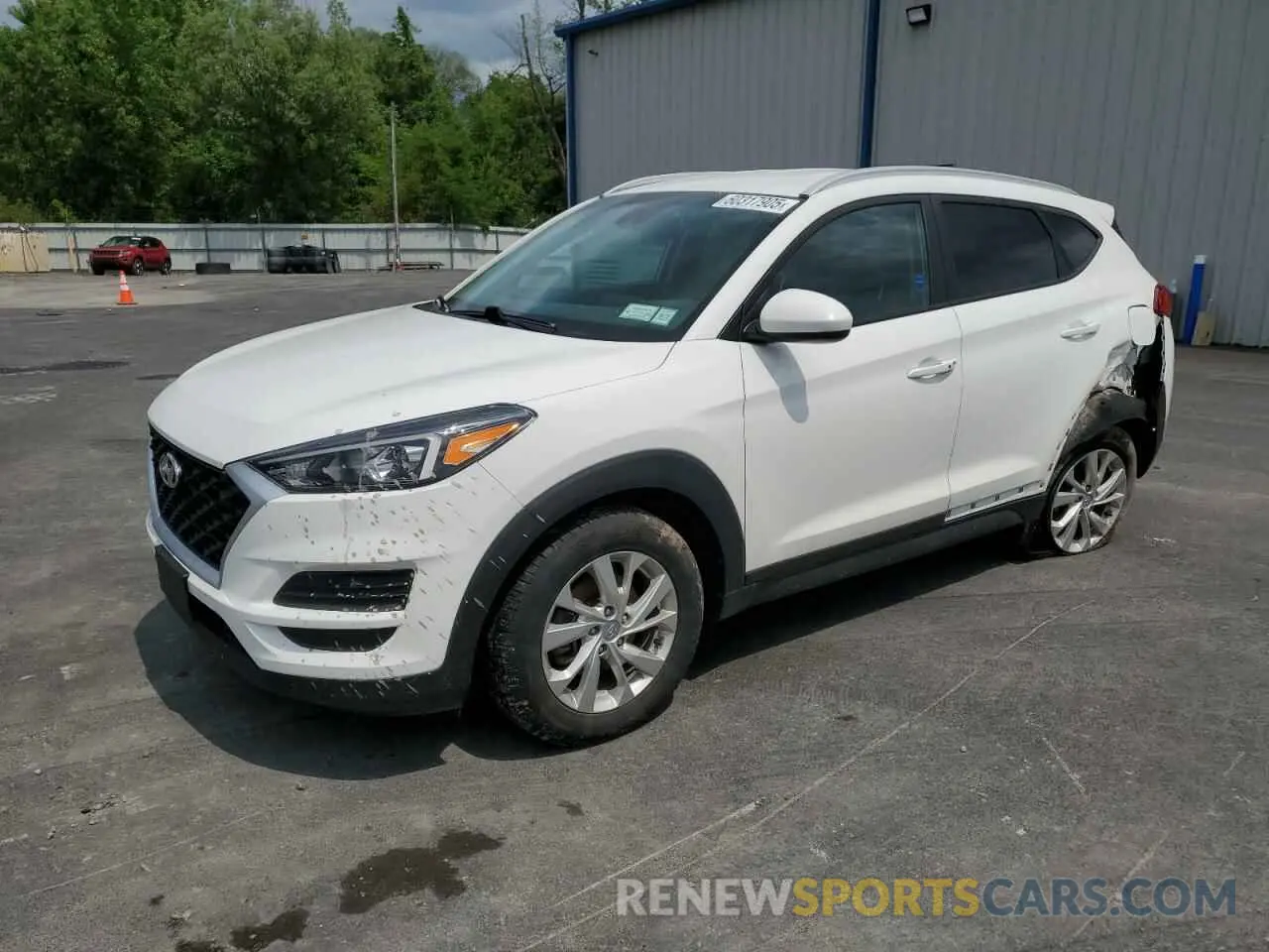 1 Photograph of a damaged car KM8J3CA48LU200549 HYUNDAI TUCSON 2020