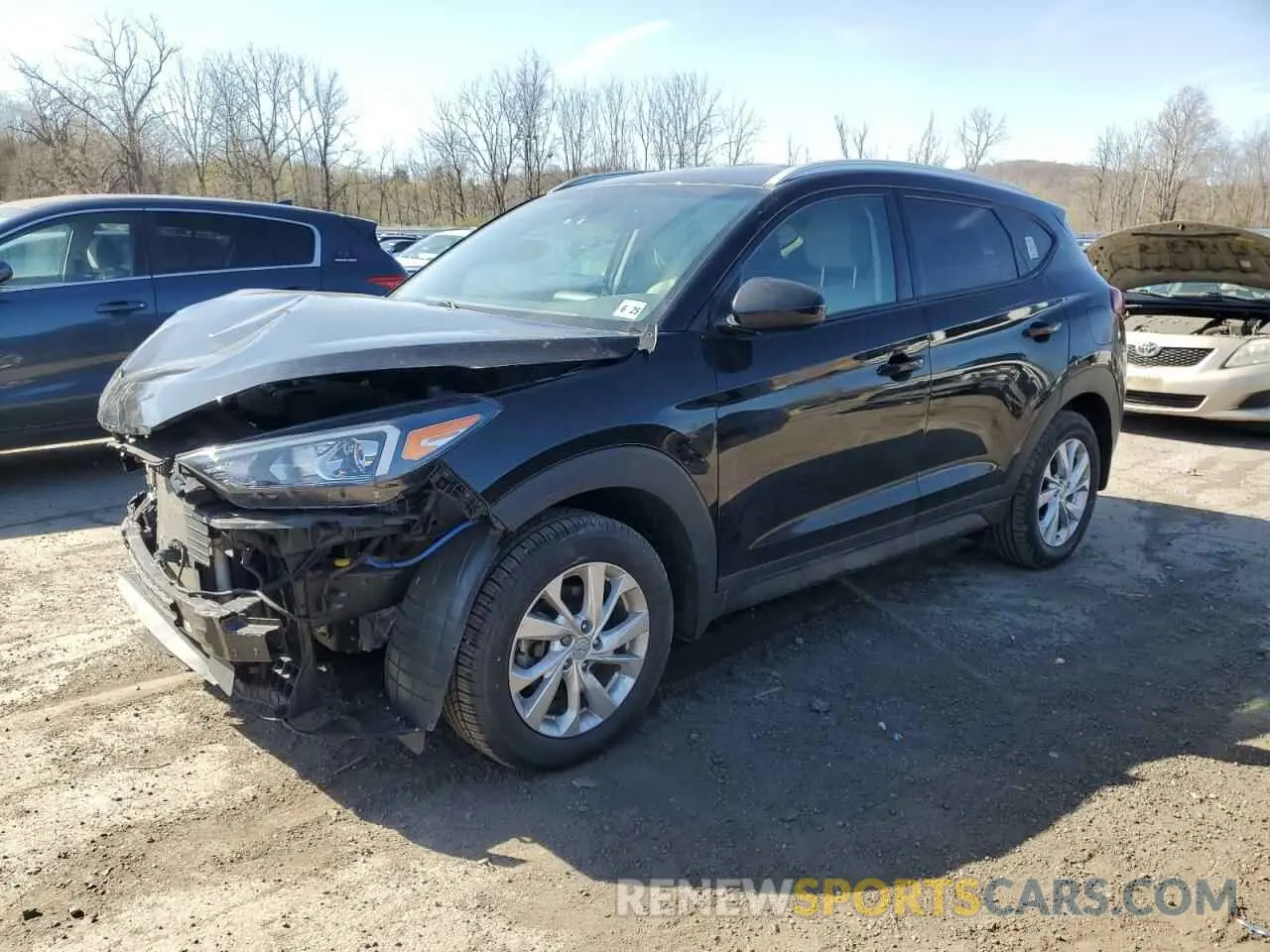 1 Photograph of a damaged car KM8J3CA49LU210328 HYUNDAI TUCSON 2020