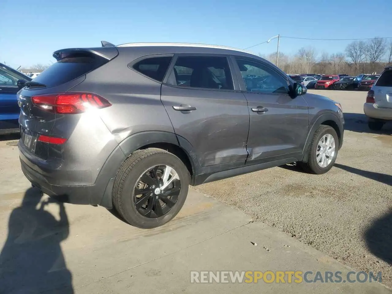 3 Photograph of a damaged car KM8J3CA4XLU241801 HYUNDAI TUCSON 2020