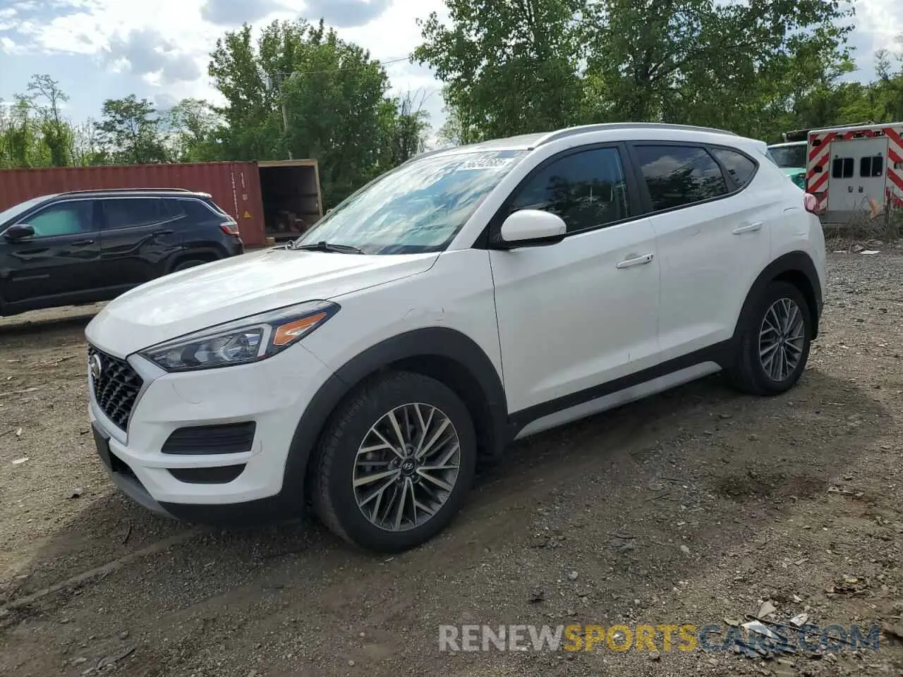 1 Фотография поврежденного автомобиля KM8J3CAL0LU155937 HYUNDAI TUCSON 2020