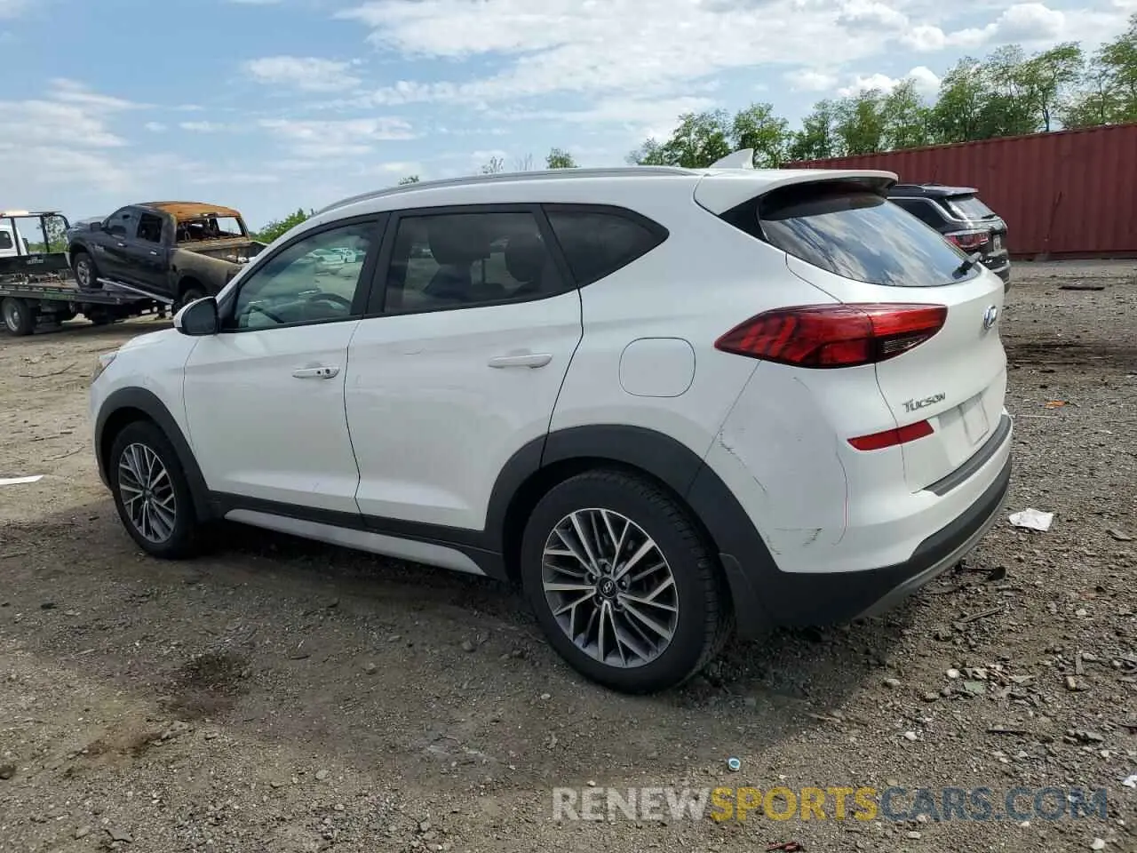 2 Фотография поврежденного автомобиля KM8J3CAL0LU155937 HYUNDAI TUCSON 2020