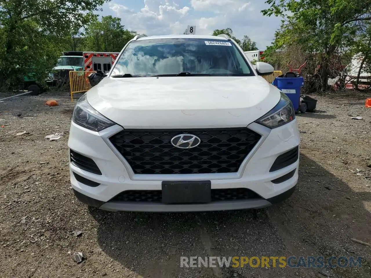 5 Фотография поврежденного автомобиля KM8J3CAL0LU155937 HYUNDAI TUCSON 2020