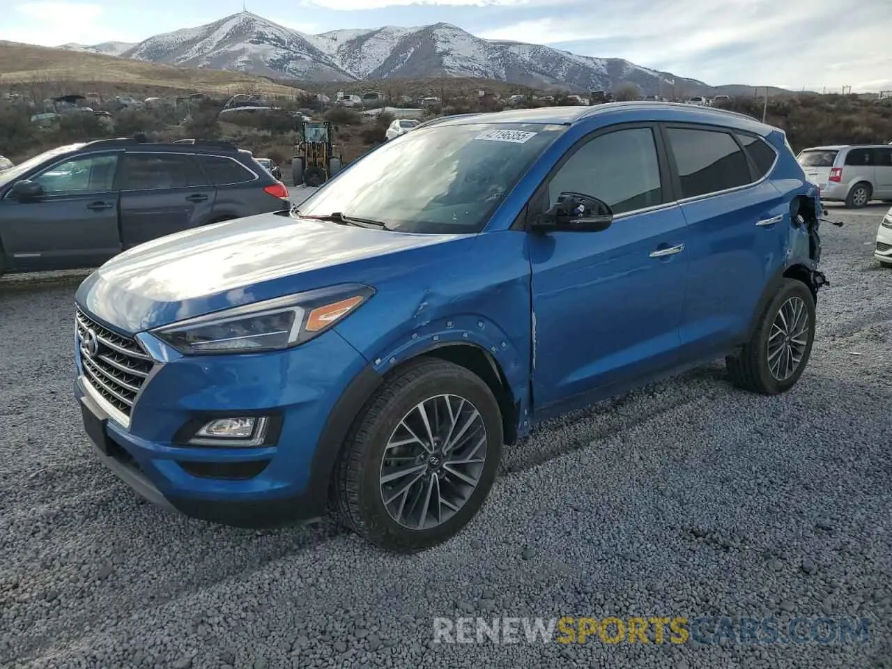 1 Photograph of a damaged car KM8J3CAL0LU251115 HYUNDAI TUCSON 2020