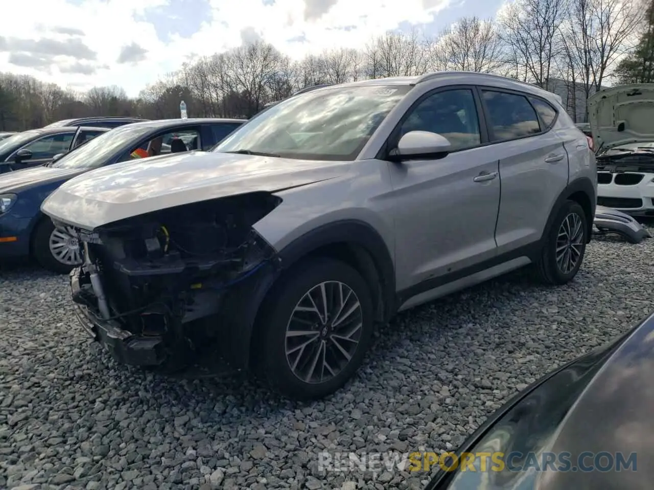 1 Photograph of a damaged car KM8J3CAL0LU277374 HYUNDAI TUCSON 2020
