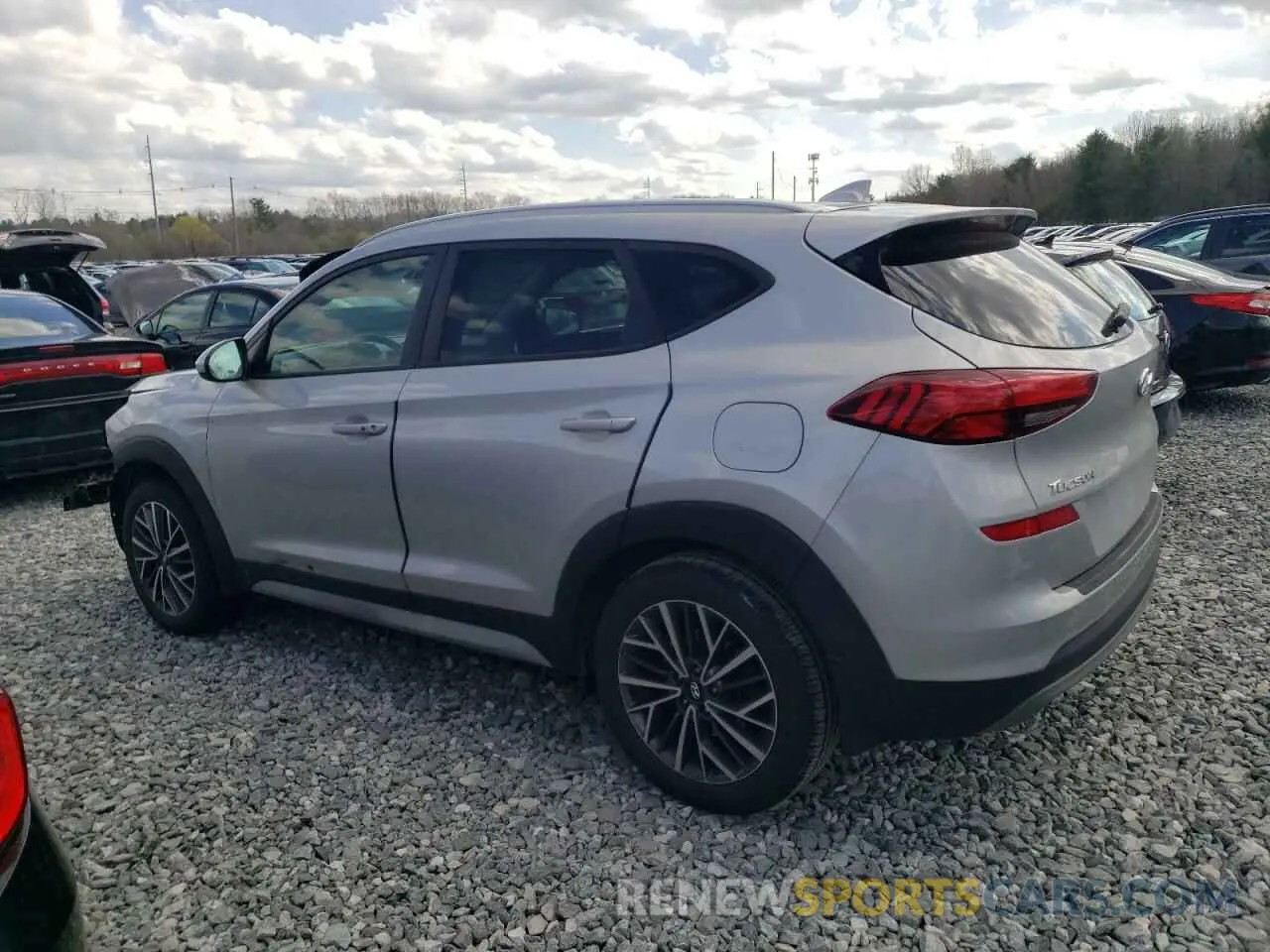 2 Photograph of a damaged car KM8J3CAL0LU277374 HYUNDAI TUCSON 2020