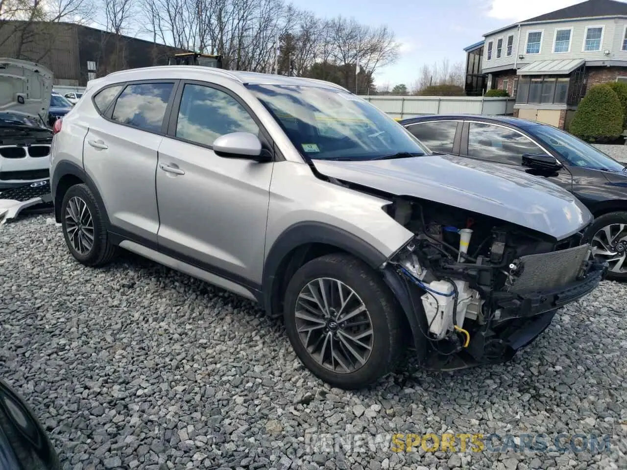4 Photograph of a damaged car KM8J3CAL0LU277374 HYUNDAI TUCSON 2020