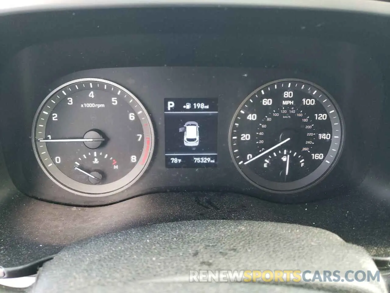 9 Photograph of a damaged car KM8J3CAL0LU277374 HYUNDAI TUCSON 2020
