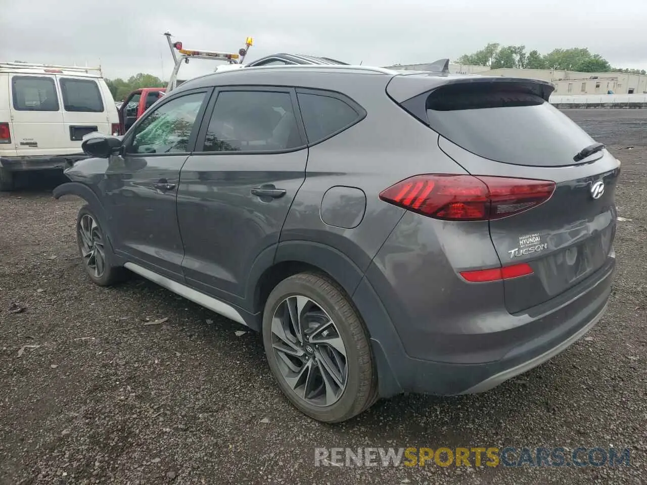 2 Photograph of a damaged car KM8J3CAL1LU221332 HYUNDAI TUCSON 2020
