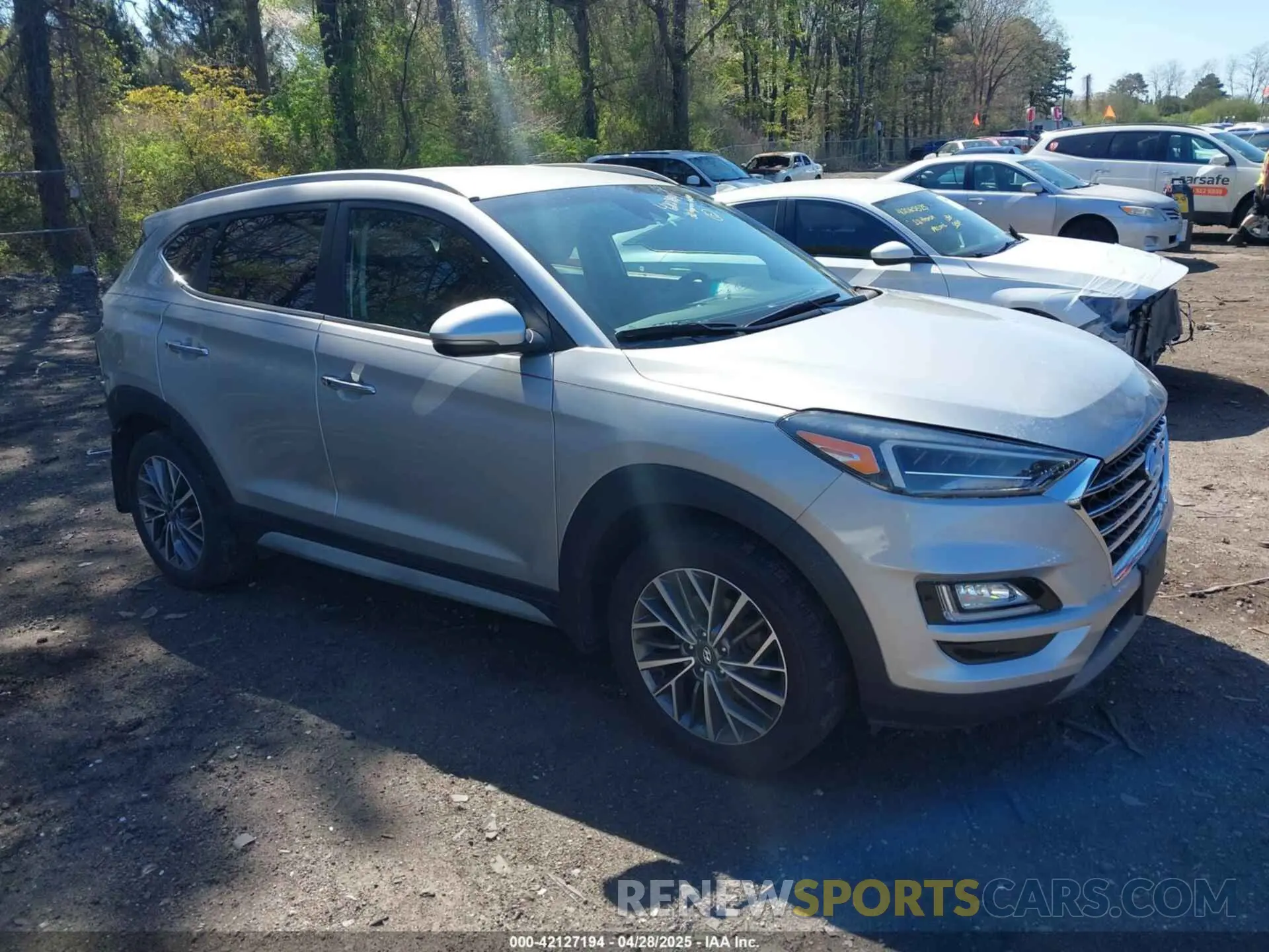 1 Photograph of a damaged car KM8J3CAL1LU221394 HYUNDAI TUCSON 2020
