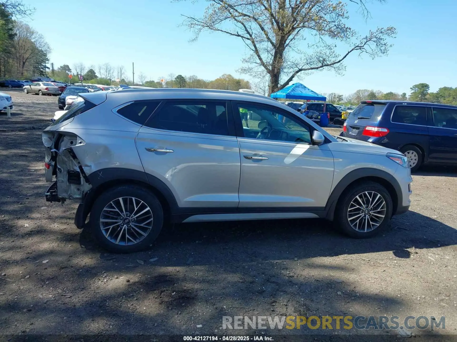 13 Photograph of a damaged car KM8J3CAL1LU221394 HYUNDAI TUCSON 2020