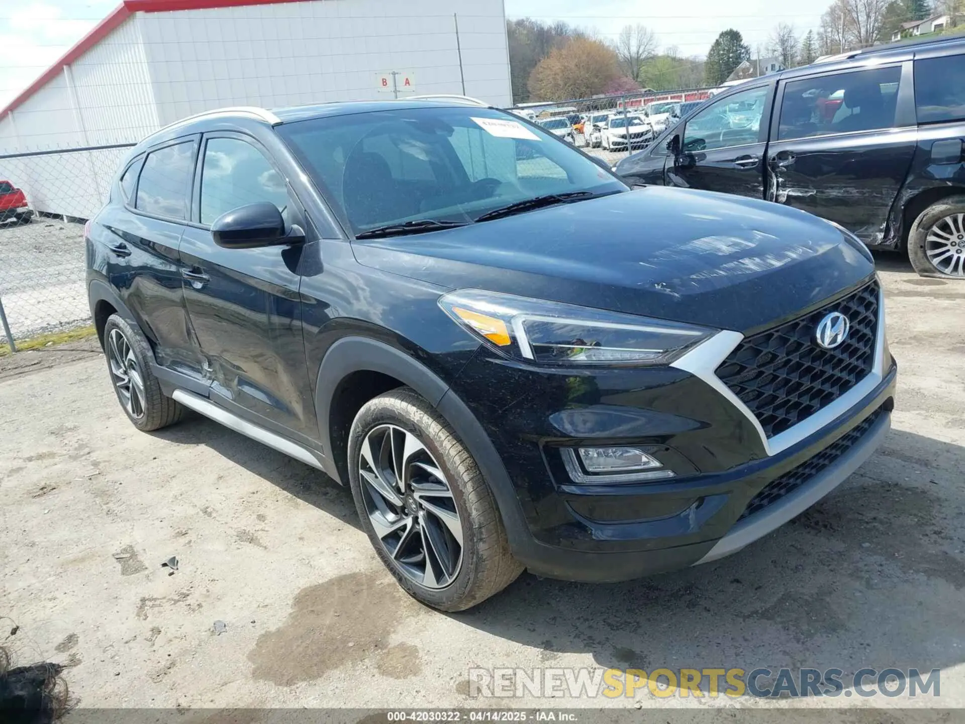 1 Photograph of a damaged car KM8J3CAL2LU214888 HYUNDAI TUCSON 2020