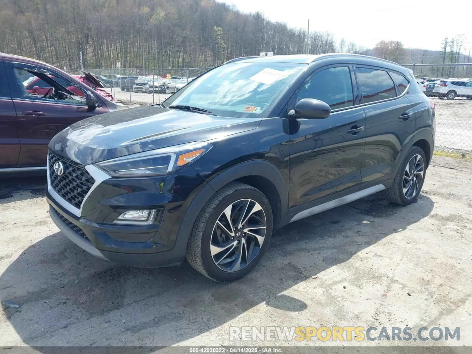 2 Photograph of a damaged car KM8J3CAL2LU214888 HYUNDAI TUCSON 2020