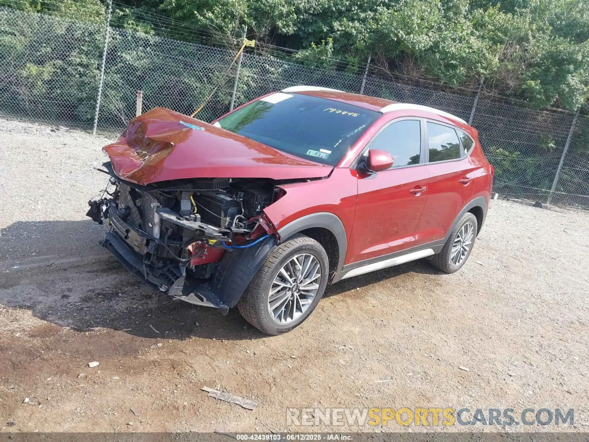2 Photograph of a damaged car KM8J3CAL3LU197745 HYUNDAI TUCSON 2020