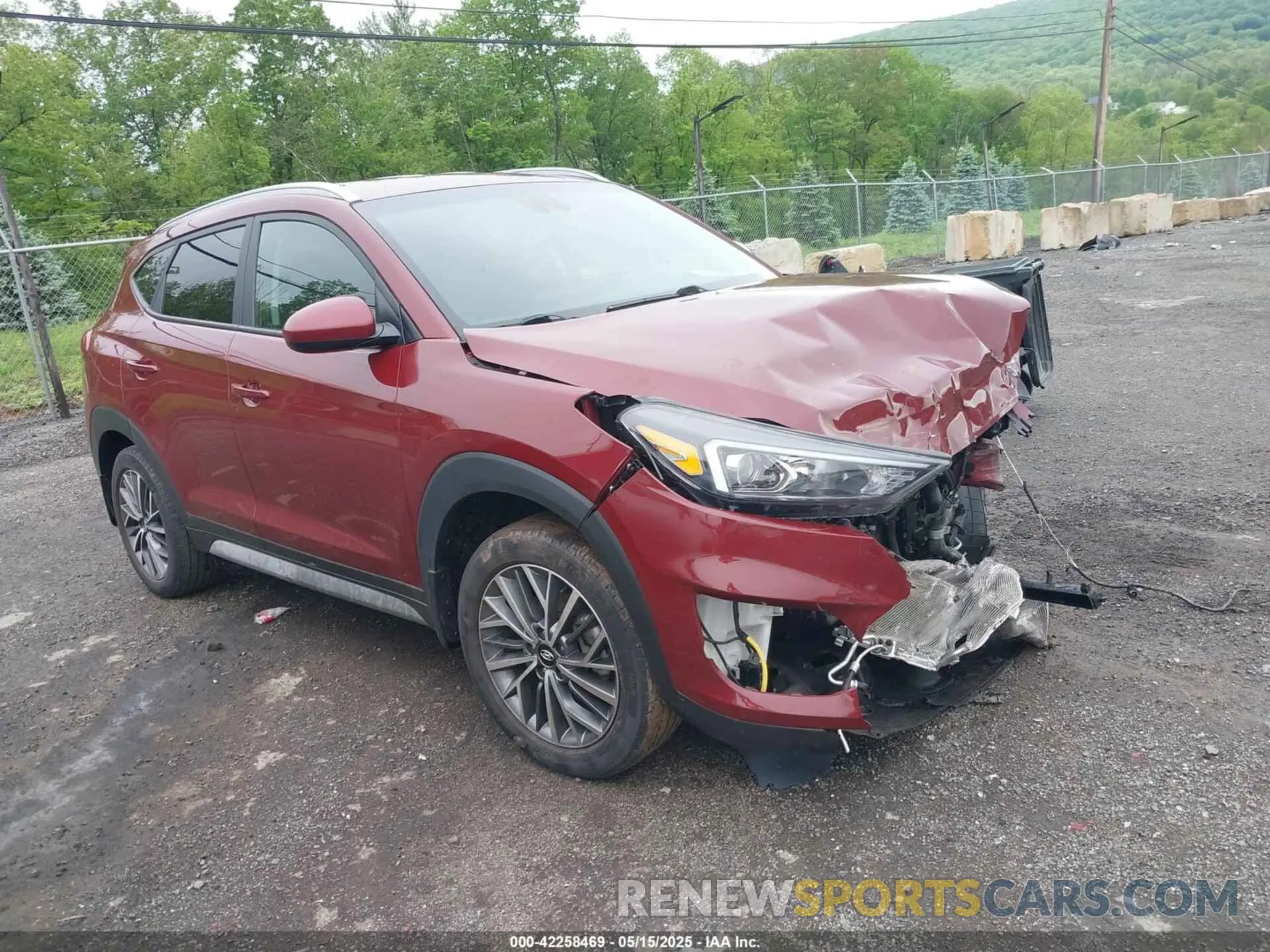 1 Photograph of a damaged car KM8J3CAL3LU210932 HYUNDAI TUCSON 2020