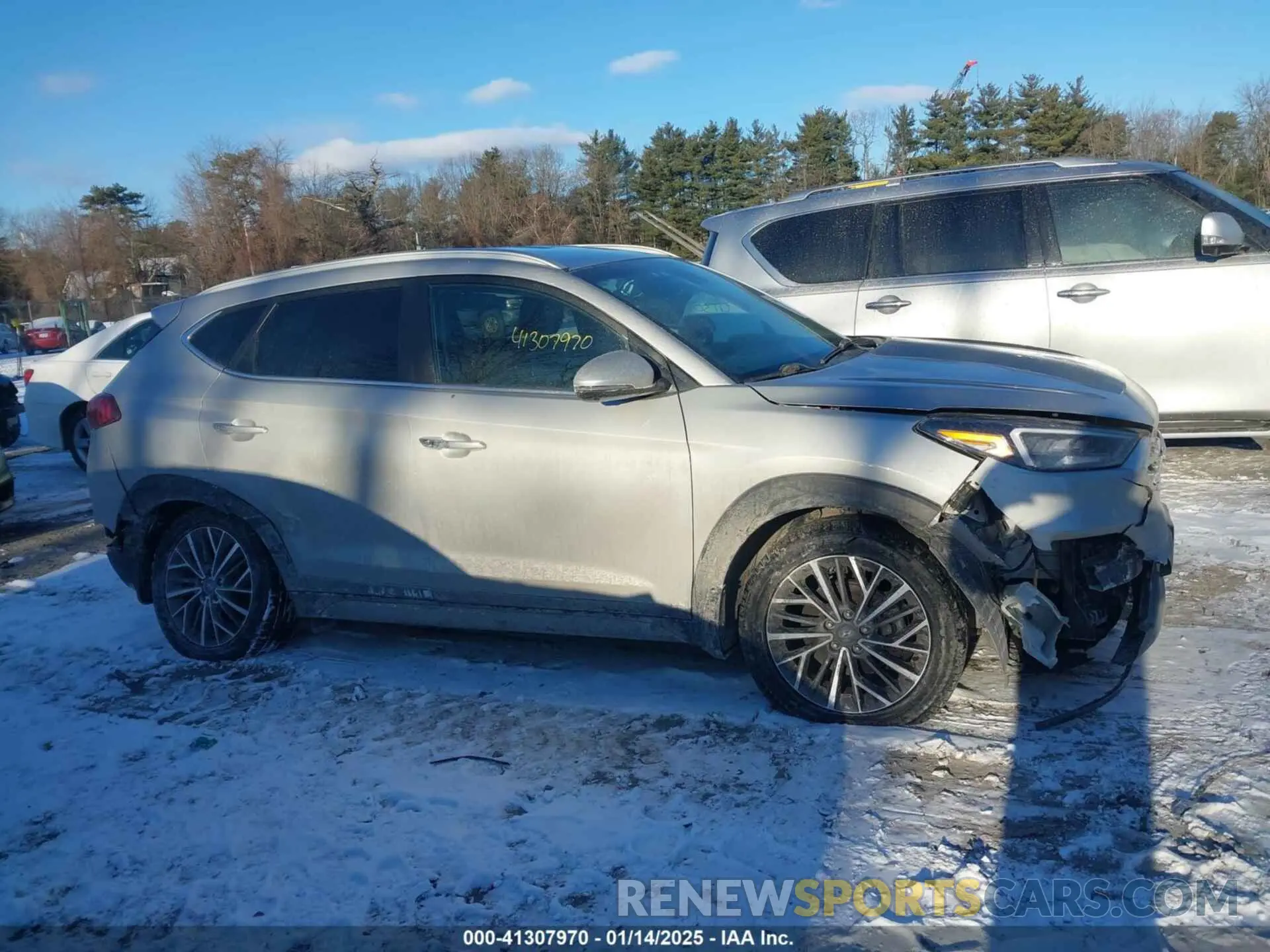 13 Photograph of a damaged car KM8J3CAL3LU259113 HYUNDAI TUCSON 2020
