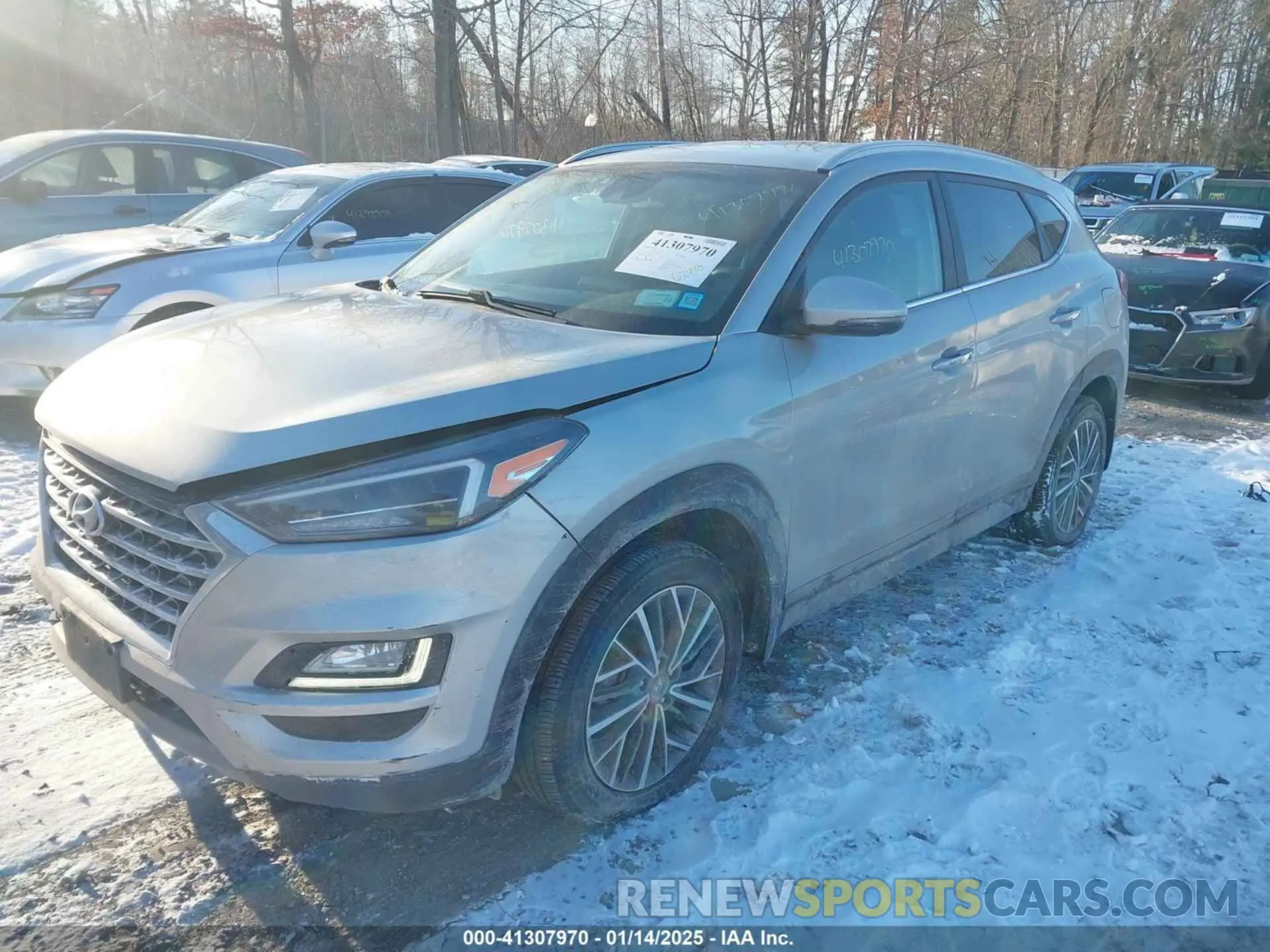 2 Photograph of a damaged car KM8J3CAL3LU259113 HYUNDAI TUCSON 2020