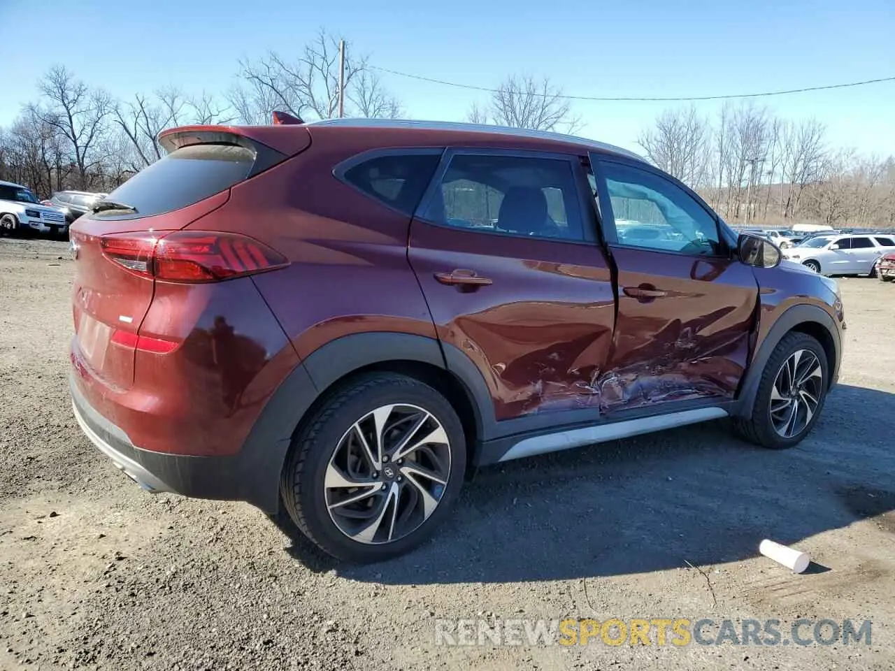 3 Photograph of a damaged car KM8J3CAL3LU268622 HYUNDAI TUCSON 2020