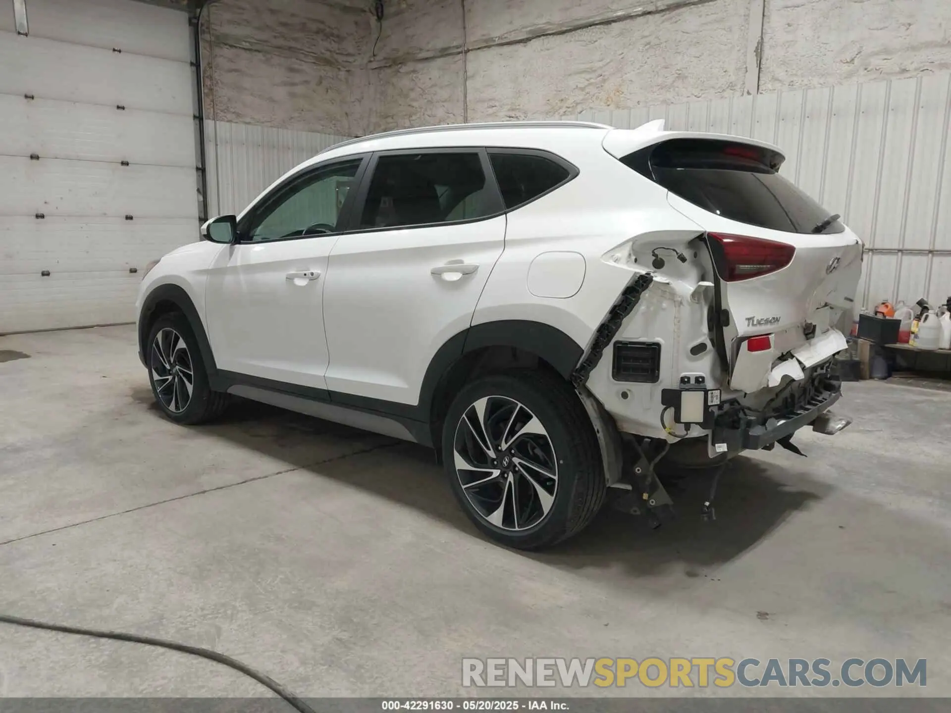 3 Фотография поврежденного автомобиля KM8J3CAL4LU161272 HYUNDAI TUCSON 2020