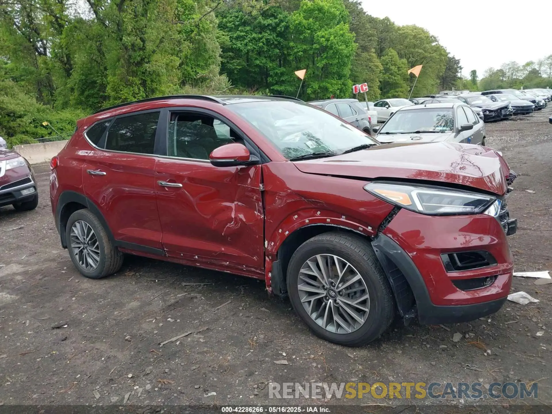 13 Photograph of a damaged car KM8J3CAL4LU167900 HYUNDAI TUCSON 2020