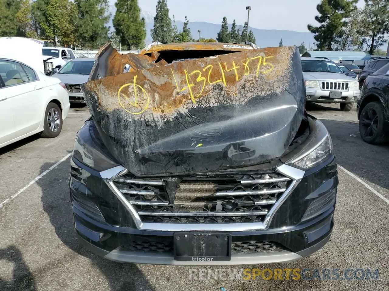 5 Photograph of a damaged car KM8J3CAL4LU214553 HYUNDAI TUCSON 2020